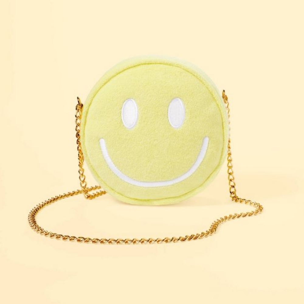 Stoney Clover Lane x Target Terry Cloth Smiley Face Crossbody Bag